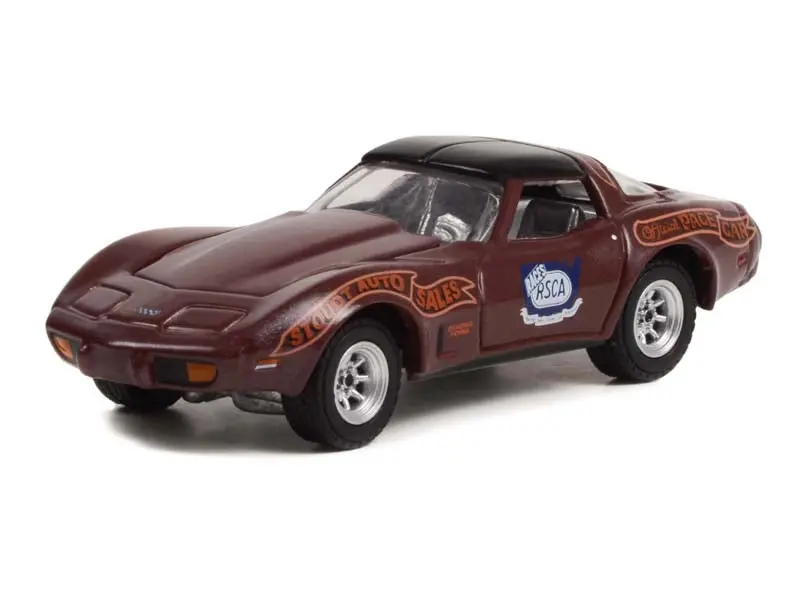 1982 Chevrolet Corvette - Nazareth National Motor Speedway Official Pace Car Diecast 1:64 Model - Greenlight 30348 1