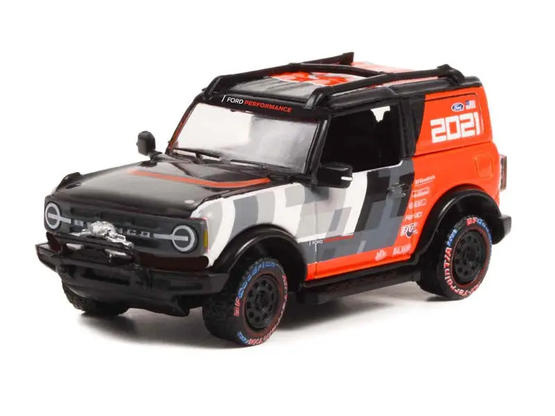 2021 Ford Bronco - Bfgoodrich Baja 1000 - Ford Performance Diecast 1:64 Model - Greenlight 30349 1