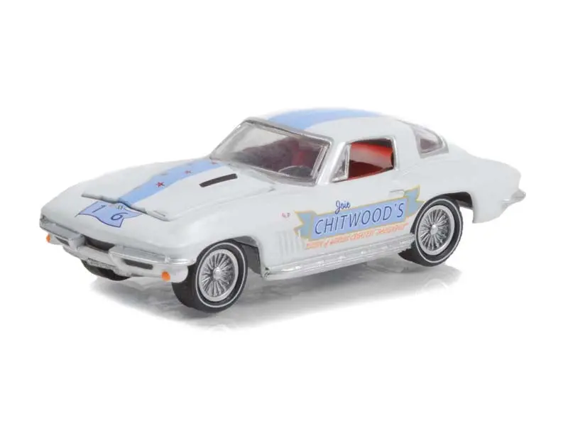 1966 Chevrolet Corvette - Joie Chitwood’S Legion Of Worlds Greatest Daredevils Diecast 1:64 Scale Model - Greenlight 30357 1