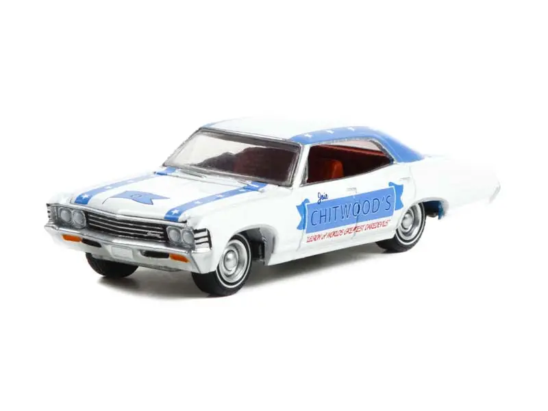 1967 Chevrolet Impala Sport Sedan Joie Chitwood’S Legion Of Worlds Greatest Daredevils Diecast 1:64 Scale Model - Greenlight 30359 1