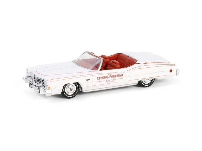 1973 Cadillac Eldorado Convertible - 57Th Annual Indy 500 Official Pace Car Diecast 1:64 Scale Model - Greenlight 30472 1