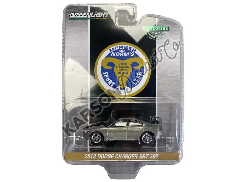 Raw Chase 2018 Dodge Charger Srt 392 – Mr. Norm Heritage Gss Charger Diecast 1:64 Scale Model - Greenlight 30506 1