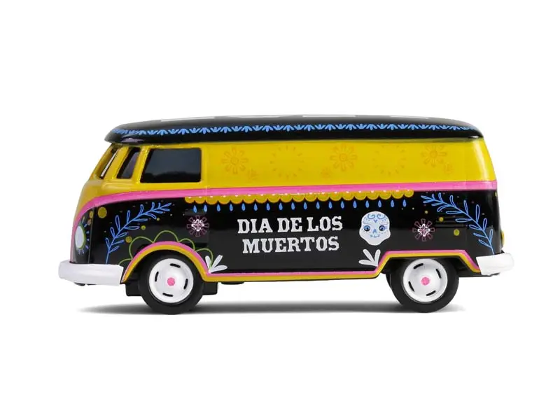 Volkswagen Type 2 Panel Van - Dia De Los Muertos 2025 Diecast 1:64 Scale Model - Greenlight 30525 1