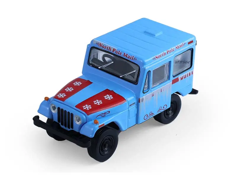 1974 Jeep Dj-5 U.S Mail Truck W/ Mailbox Accessory (Christmas 2025 Edition) Diecast 1:64 Scale Model - Greenlight 30564D 1