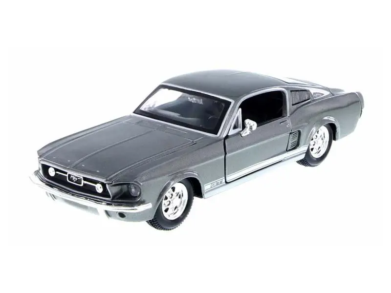 1967 Ford Mustang Gt - Grey (Special Edition) Diecast 1:24 Scale Model - Maisto 31260Gry 1
