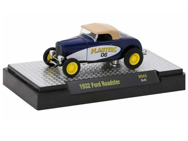 1932 Ford Roadster - Planters Peanut Diecast 1:64 Scale Model - M2 Machines 31500-Hs43 1