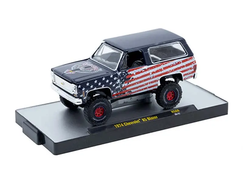 1974 Chevrolet K5 Blazer - Iron Eagle Diecast 1:64 Scale Models - M2 Machines 31500-Hs60 1