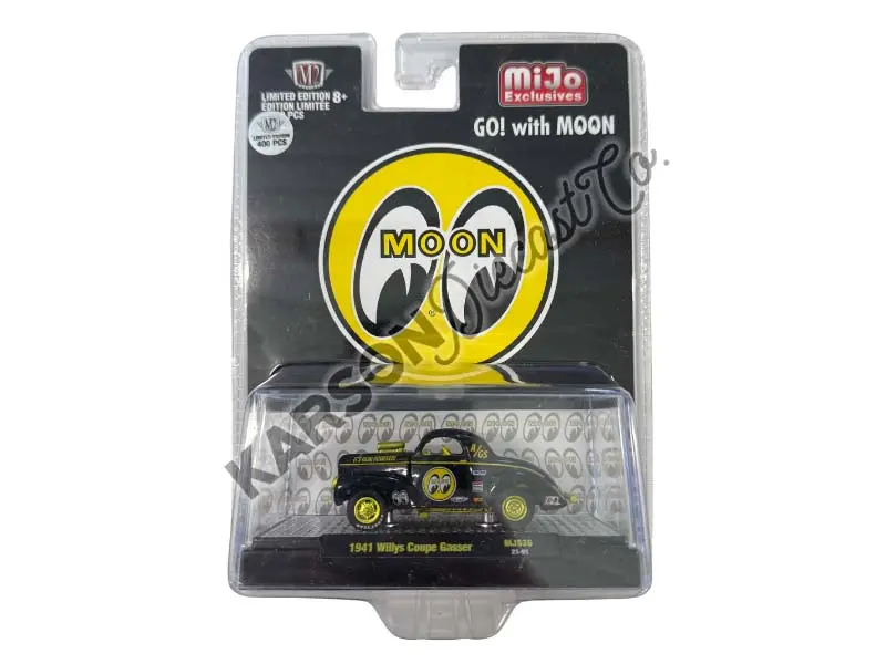 Chase 1941 Willys Coupe - Mooneye Gasser Diecast 1:64 Scale Model - M2 Machines 31500-Mjs36 1