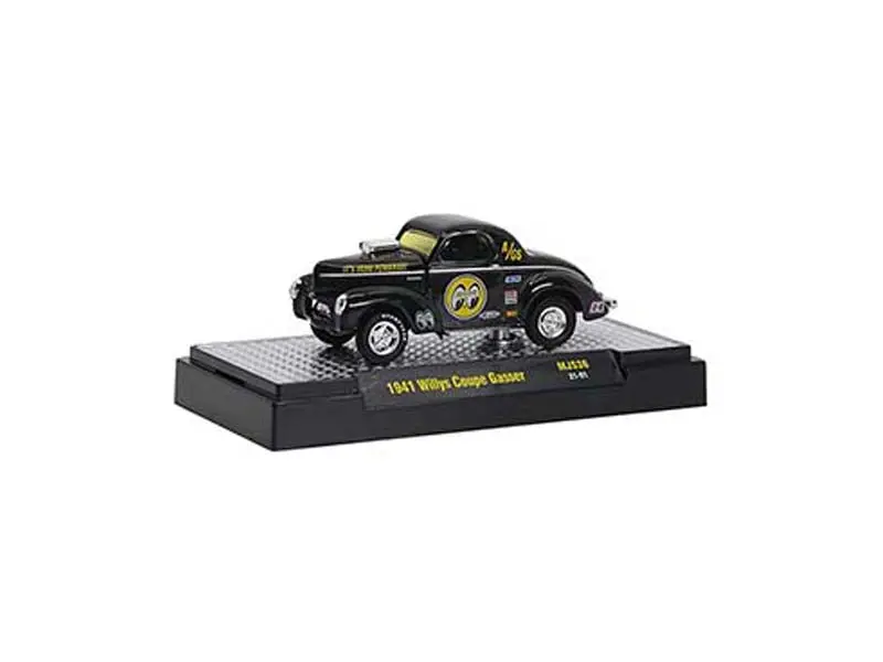1941 Willys Coupe - Mooneye Gasser Diecast 1:64 Scale Model - M2 Machines 31500-Mjs36 1