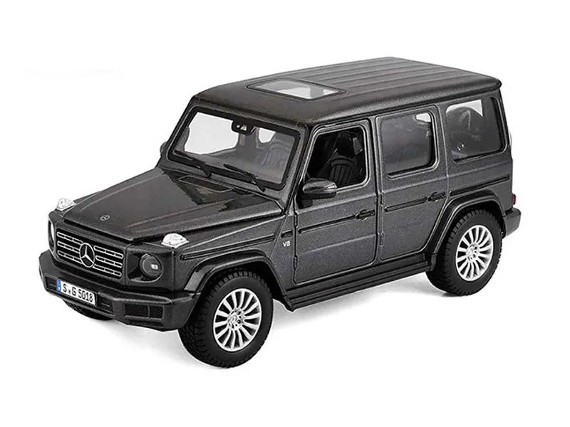 2019 Mercedes-Benz G-Class - Metallic Grey (Special Edition) Diecast 1:25 Scale Model - Maisto 31531Mtgry 1