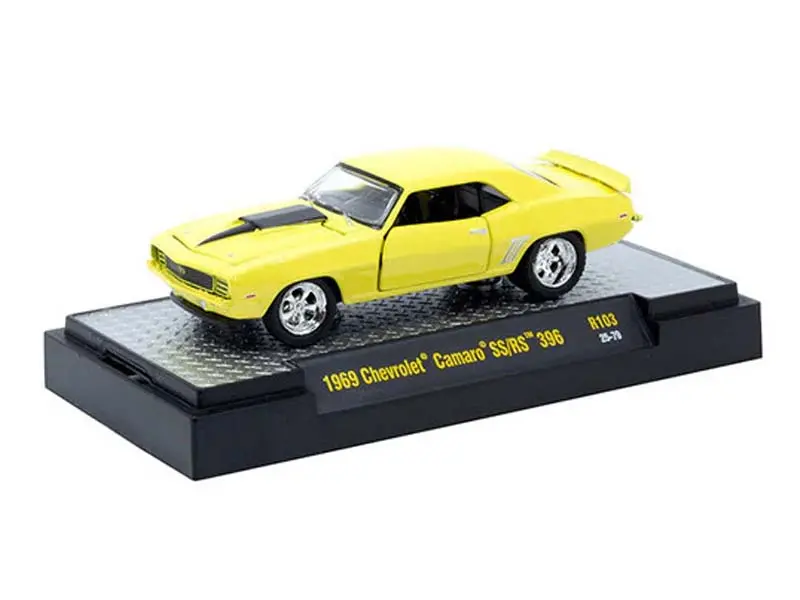1969 Chevrolet Camaro Ss/Rs 396 (Auto-Thentics Release 103) Diecast 1:64 Scale Model - M2 Machines 32500-103 1