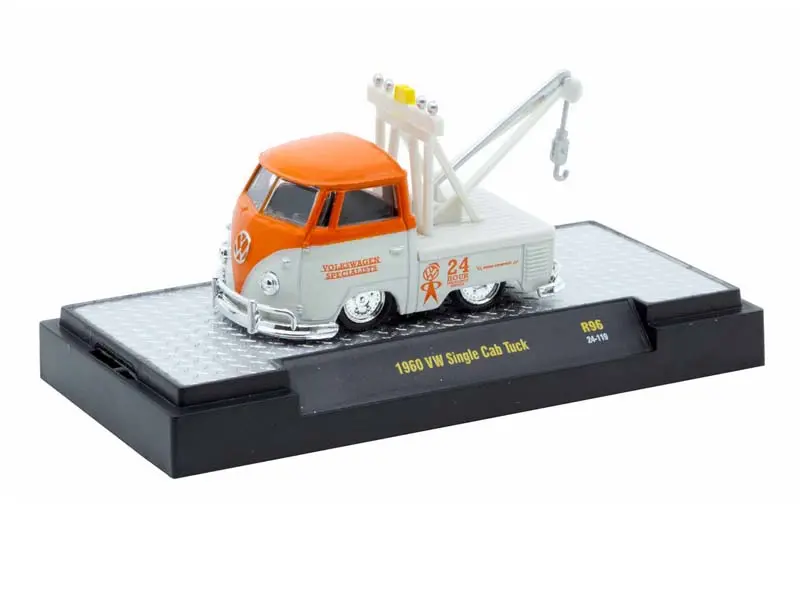 1960 Volkswagen Single Cab Truck (Auto-Thentics Release 96) Diecast 1:64 Scale Model - M2 Machines 32500-96 1