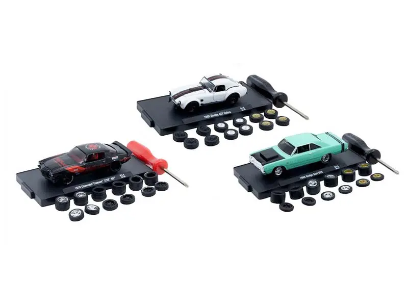 Pre-Order Auto-Wheels Release 14 Assortment Set Of 3 Diecast 1:64 Scale Models - M2 Machines 34001-14 1