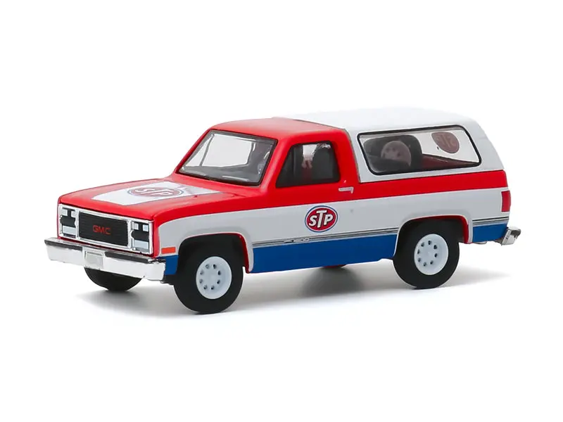 1990 Gmc Jimmy - Stp (Blue Collar Collection) Series 7 Diecast 1:64 Scale Model - Greenlight 35160D 1