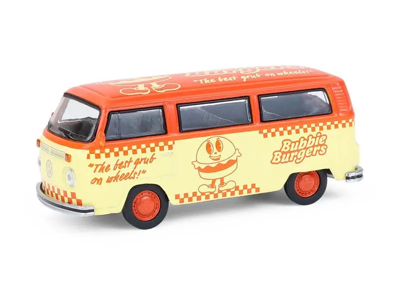 1975 Volkswagen Type 2 (T2b) - Food Truck (Blue Collar Collection Series 14) Diecast 1:64 Scale Model - Greenlight 35300C 1