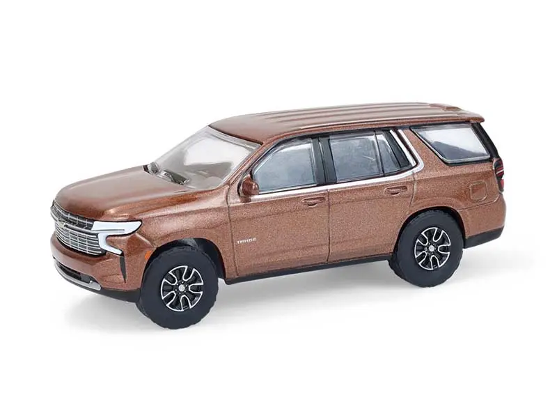 2022 Chevrolet Tahoe - Auburn Metallic (Blue Collar Collection Series 14) Diecast 1:64 Scale Model - Greenlight 35300E 1