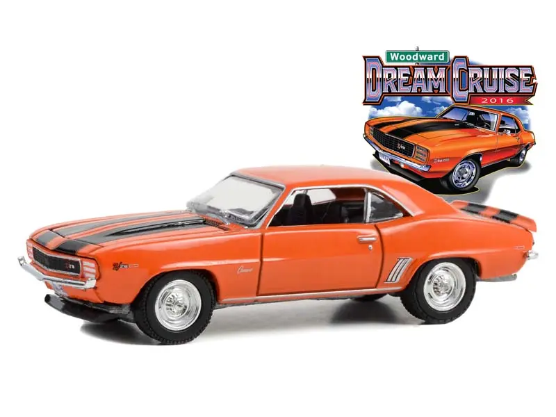 1969 Chevrolet Camaro Z/28 - 22Nd Annual Heritage Vehicle (Woodward Dream Cruise) Series 1 Diecast 1:64 Scale Model - Greenlight 37280D 1