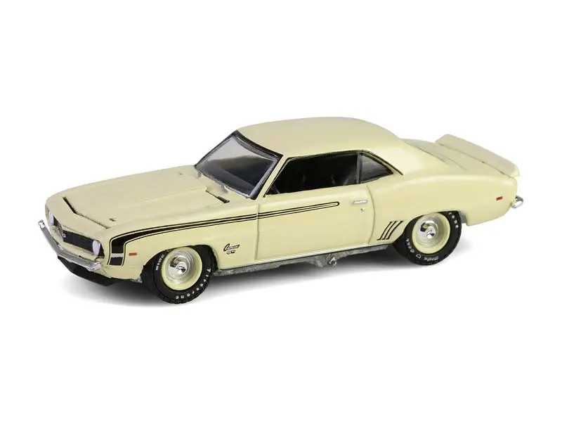 1969 Chevrolet Camaro Ss 396 - Butternut Yellow (Barrett-Jackson Series 15) Diecast 1:64 Scale Model - Greenlight 37320C 1