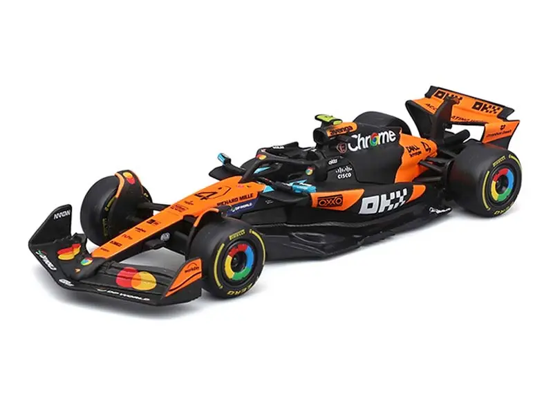 F1 2025 Mclaren Mcl39 #4 Lando Norris Diecast 1:43 Scale Model - Bburago 38248Ln 1