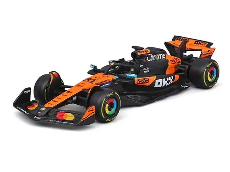 F1 2025 Mclaren Mcl39 #81 Oscar Paistri Diecast 1:43 Scale Model - Bburago 38248Op 1