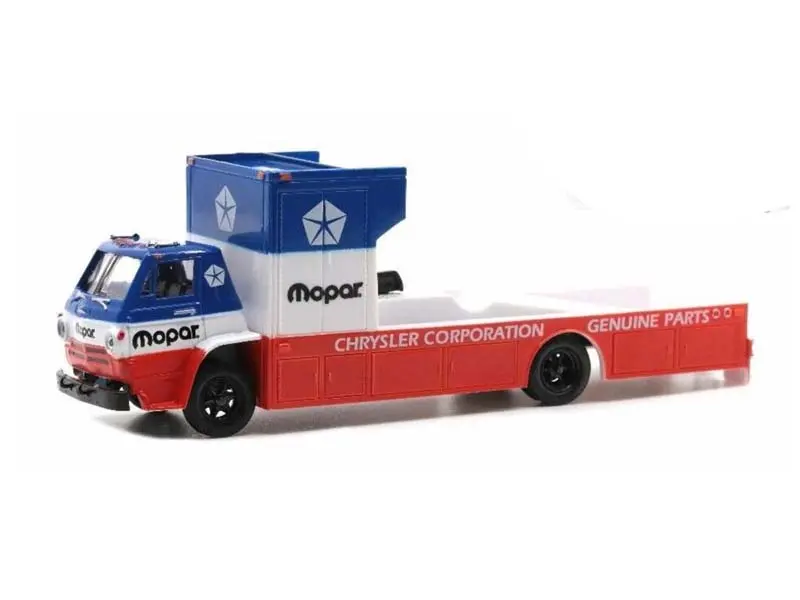 1966 Dodge L600 Mopar (Auto Transport) Diecast 1:64 Scale Model - M2 Machines 39100-Hs02 1