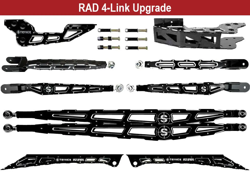 3 1/2" To 8" Rad F450 4-Link Upgrade Kit 2017 To 2022 Super Duty 1
