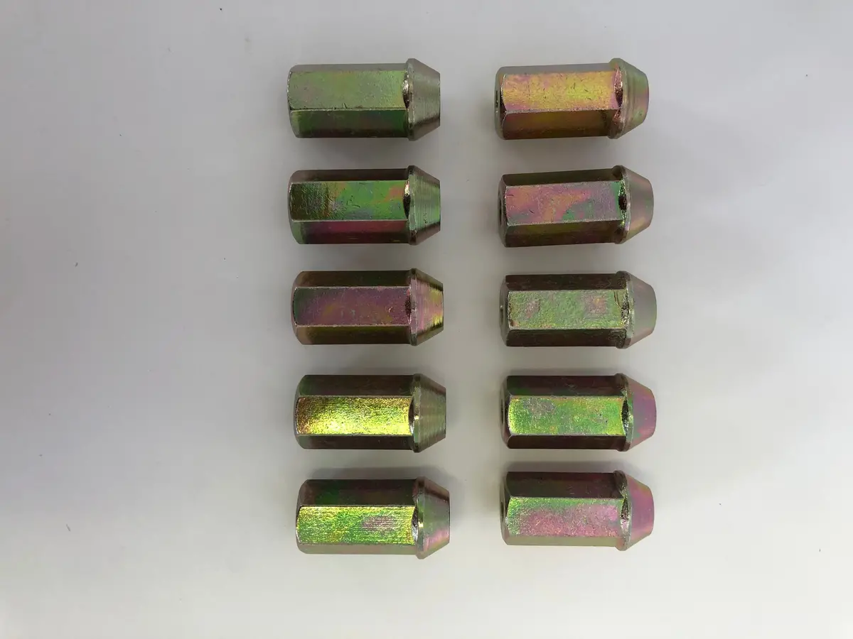 40.964 (10) Pcs. Lug Nut Kit (12Mm X 1.5P) 19Mm Hex Cone Seat; Gm; Ford; Chrysler; Hyundai; Mazda; Kia 1