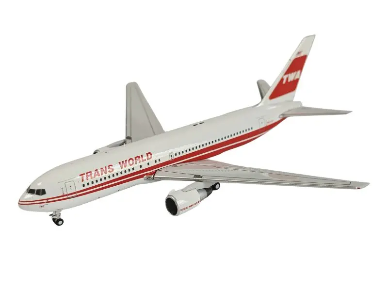 Pre-Order Trans World Airlines Boeing 767-200Er N601tw (V1:400) Diecast 1:400 Scale Model - 400005 1