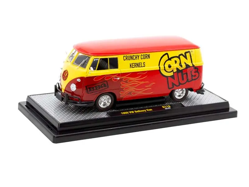 1960 Volkswagen Delivery Van - Corn Nuts Diecast 1:24 Scale Model - M2 Machines 40300-119A 1