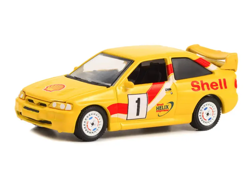 1996 Ford Escort Rs Cosworth #1 Shell Helix (Shell Oil Special Edition Series 1) Diecast Scale 1:64 Model - Greenlight 41125C 1