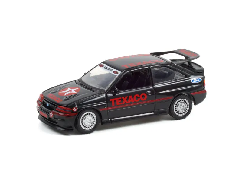 1995 Ford Escort Rs Cosworth "Texaco" Running On Empty Series 13 Diecast 1:64 Scale Model - Greenlight 41130D 1