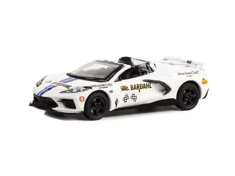 2022 Chevrolet Corvette C8 Stingray Convertible - Mr. Bardahl Tribute (Running On Empty Series 15) Diecast 1:64 Scale Model - Greenlight 41150B 1