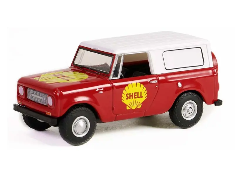 1968 Harvester Scout (Shell Oil Special Edition Series 2) Diecast 1:64 Scale Model - Greenlight 41155C 1