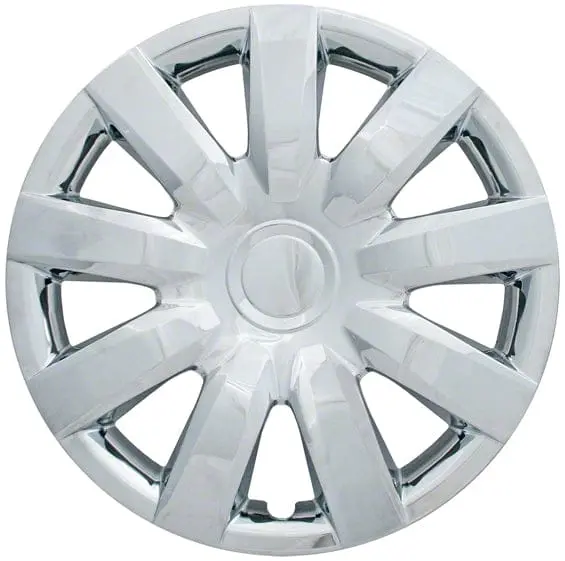 Toyota Camry Style 15" Chrome Replacement Hubcaps 423-15C 1