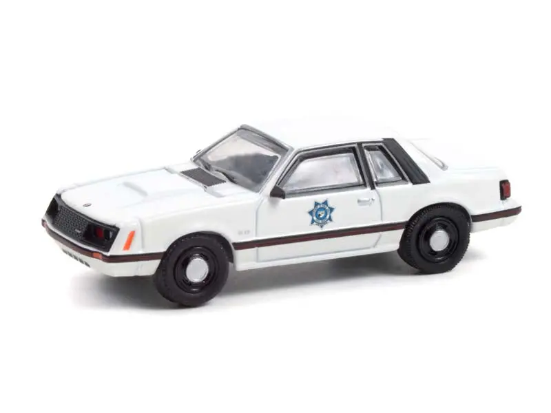 1982 Ford Mustang Ssp - Arizona Department Of Public Safety (Hot Pursuit Series 39) Diecast 1:64 Scale Model - Greenlight 42970A 1