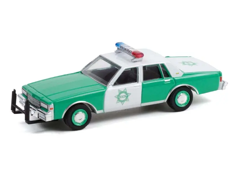 1989 Chevrolet Caprice - San Diego County Volunteer Sheriff (Hot Pursuit Series 40) Diecast 1:64 Scale Model - Greenlight 42980B 1