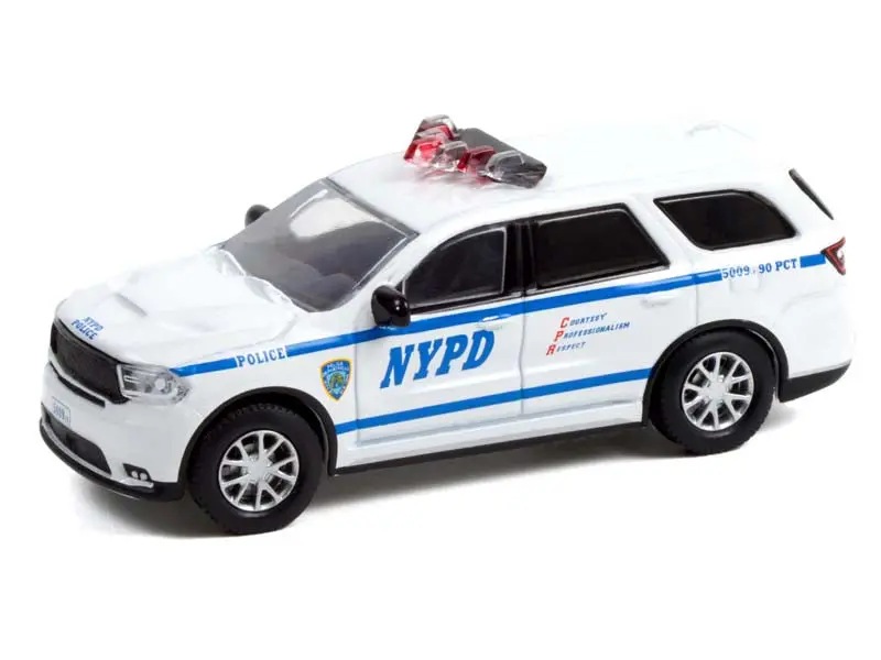 2019 Dodge Durango - New York City Police Dept Nypd (Hot Pursuit Series 40) Diecast 1:64 Scale Model Truck - Greenlight 42980F 1