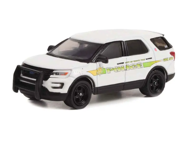 2017 Ford Police Interceptor Utility - City Of North Pole Alaska Police (Hot Pursuit Series 42) Diecast 1:64 Scale Model - Greenlight 43000C 1
