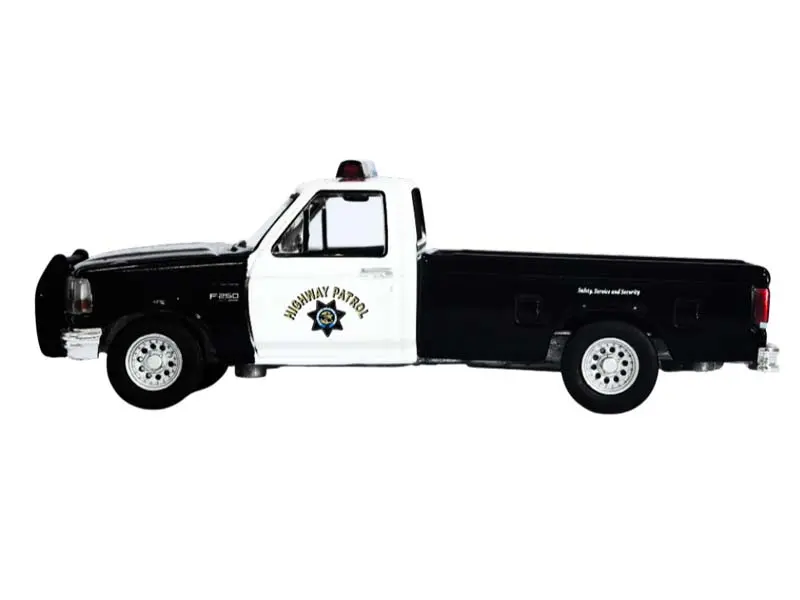 Pre-Order 1996 Ford F-250 - California Highway Patrol (Hot Pursuit Series 48) Diecast 1:64 Scale Model - Greenlight 43060B 1