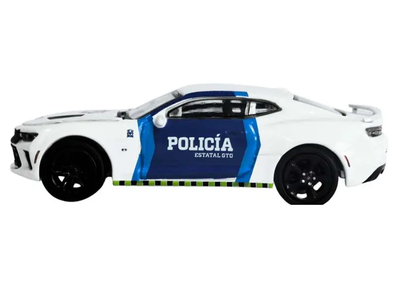 Pre-Order 2017 Chevrolet Camaro - Policia Estatal Gto (Hot Pursuit Series 48) Diecast 1:64 Scale Model - Greenlight 43060D 1