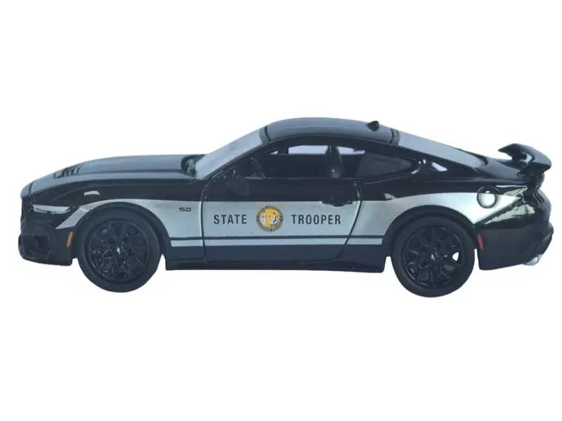 Pre-Order 2024 Ford Mustang - North Carolina State Highway Patrol (Hot Pursuit Series 48) Diecast 1:64 Scale Model - Greenlight 43060F 1