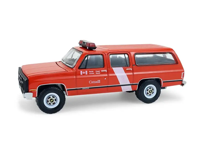 1991 Gmc Suburban - Canada Coast Guard (Hot Pursuit - Canada Special Edition) Diecast 1:64 Scale Model - Greenlight 43065F 1