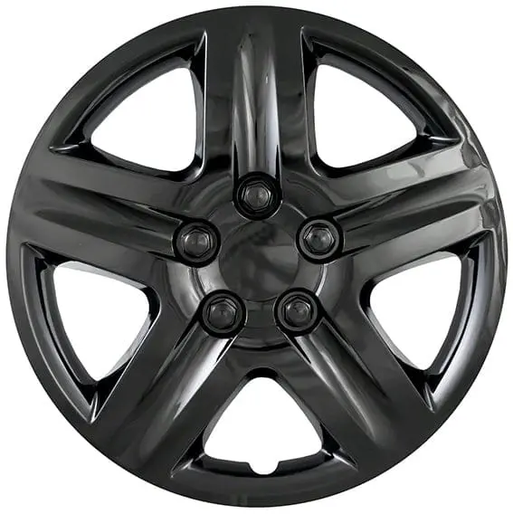'13-16 Ford Escape S Model 17" Gloss Black Hubcaps 431-17Blk 1