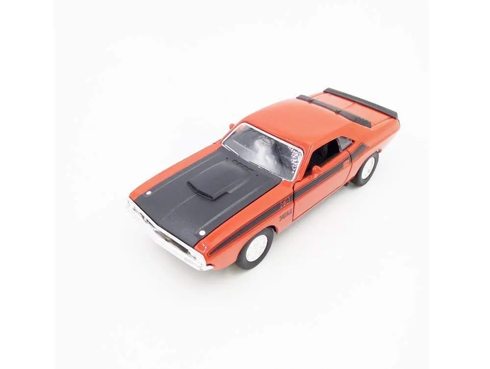 1970 Dodge Challanger T/A Red 5" Diecast Model Pullback - Welly - 43663Rd 1