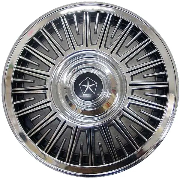 '82-85 Dodge 400 / 600 14" Chrome Hubcap / Wheel Cover 438B 1