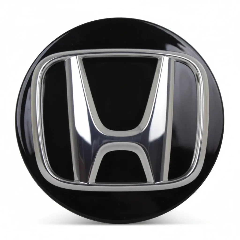 '19-26 Honda Civic Wheel 2 3/8" Black Center Cap 44732-Tva-A21 1
