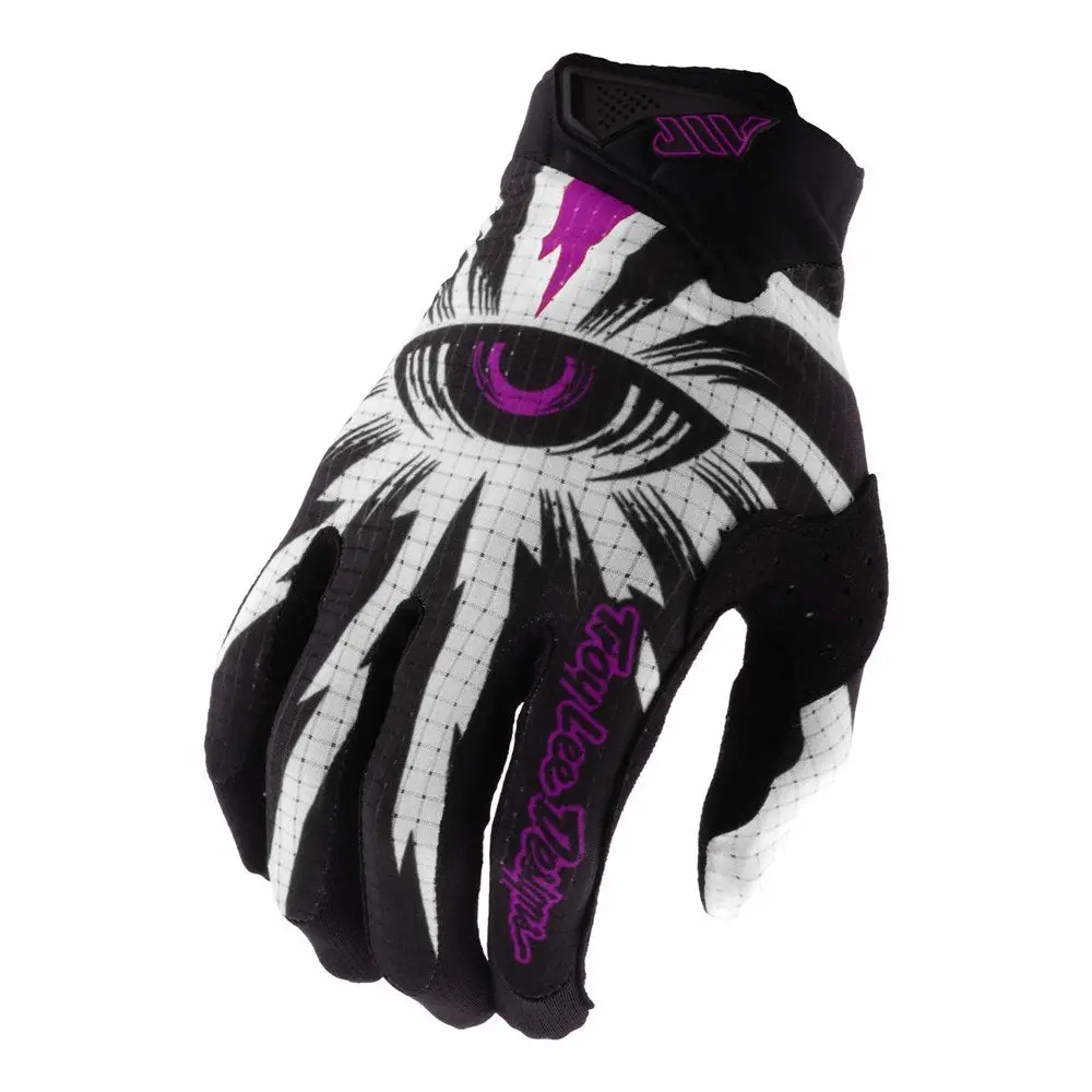 Troy Lee Designs 26.1 Youth Air Gloves - Cyclops Black / Fuchsia 1