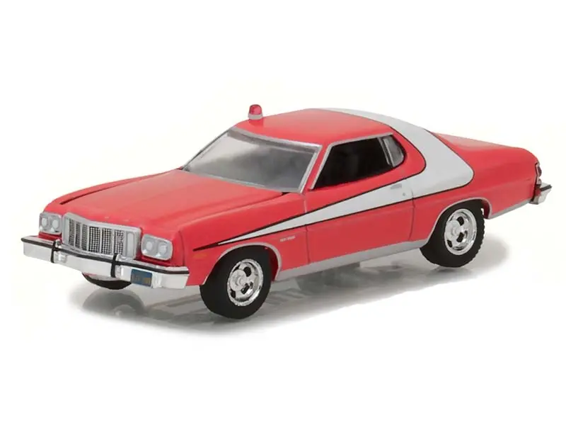 1976 Ford Gran Torino - Starsky And Hutch (Hollywood Series 18) Diecast 1:64 Scale Model - Greenlight 44780A 1