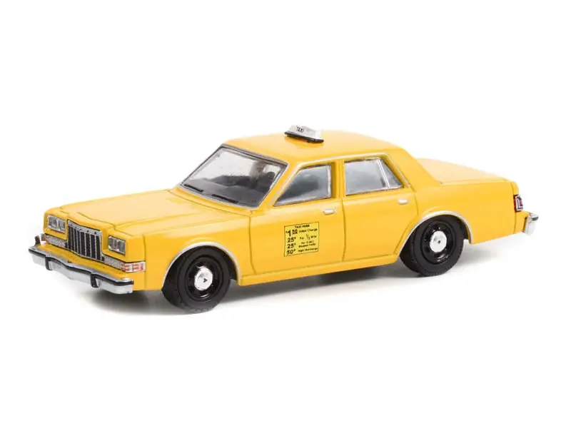 1984 Dodge Diplomat Taxi - Thelma & Louise (Hollywood Special Edition) Diecast 1:64 Model - Greenlight 44945F 1