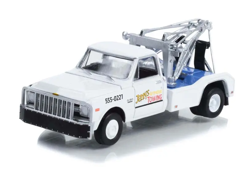 1969 Chevrolet C-30 Dually Wrecker - Fall Guy Stuntman Association (Hollywood Special Edition) Diecast 1:64 Scale Model - Greenlight 44965B 1